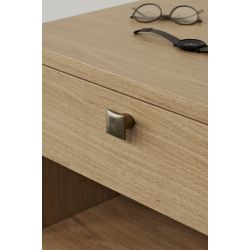 Meubelknop Flow mat goud