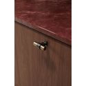 Bouton de meuble Bond bronze / or mat