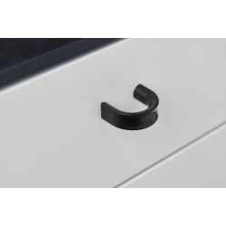Bouton de meuble Inside noir mat