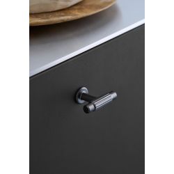 Meubelknop Villa T gunmetal