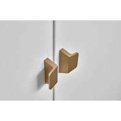 Bouton de meuble Envelope or brossé