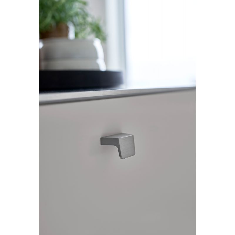 Bouton de meuble Envelope look inox