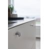 Bouton de meuble Envelope look inox