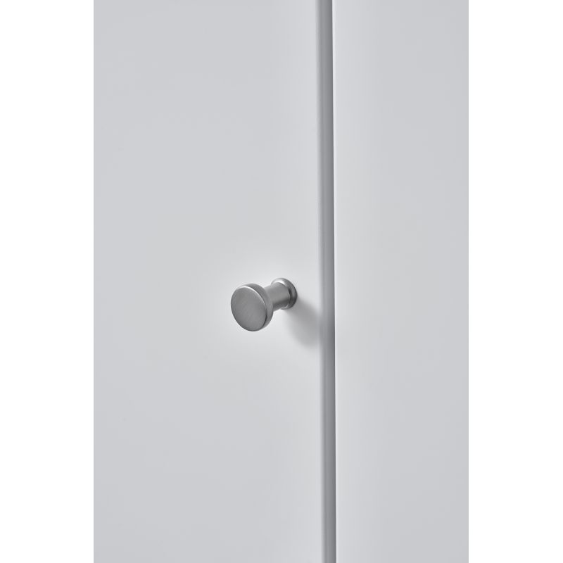 Bouton de meuble Gate inox look