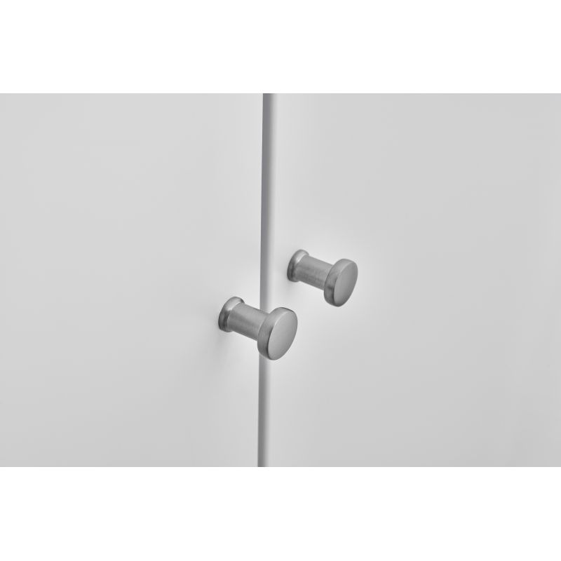 Bouton de meuble Gate inox look