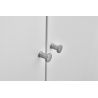 Bouton de meuble Gate inox look