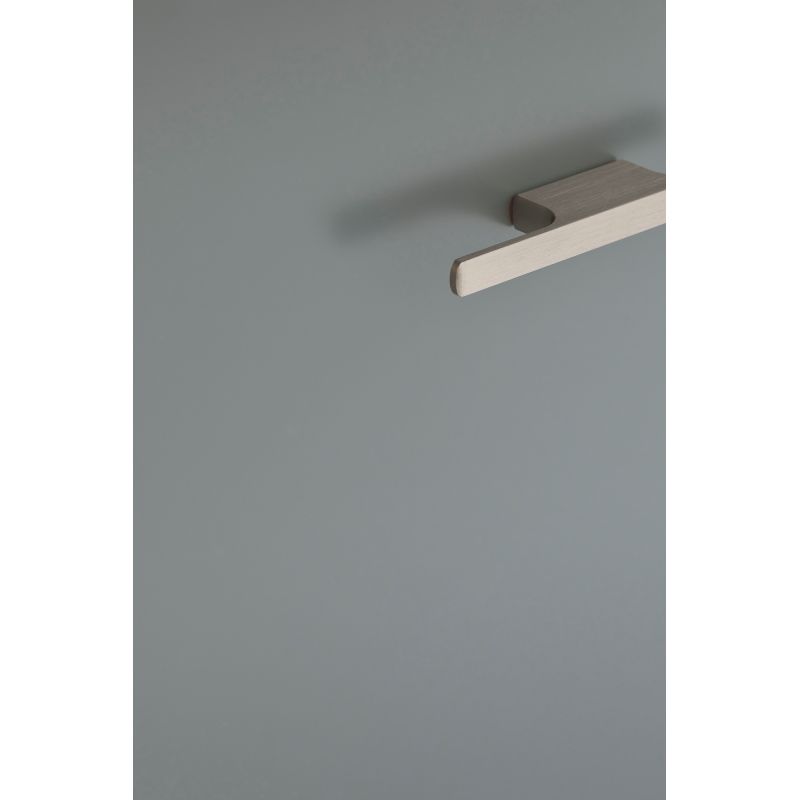 Bouton de meuble Tau inox look