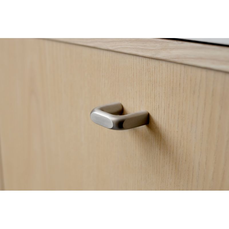 Bouton de meube Unify inox look