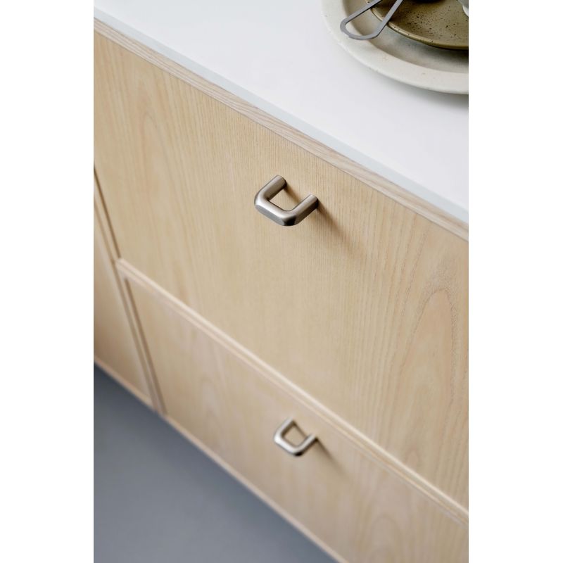 Bouton de meube Unify inox look