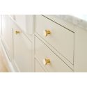 Bouton de meuble Dot laiton non verni