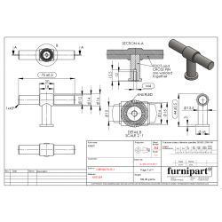 Meubelknop Knot rvs