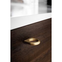 Meubelknop Luck mat goud