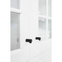 Bouton de meuble Scope noir mat