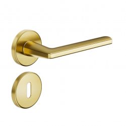 Deurklink Dnd LP12-ZOS goud uitvoering