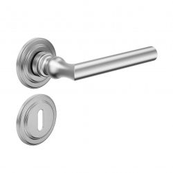 Poignée de porte Dnd IS13 OCS finition chrome satiné