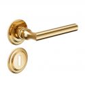 Poignée de porte Dnd IS13 PVD-BG finition doré