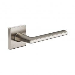 Poignée de porte Dnd LP14-ZNS finition nickel mat