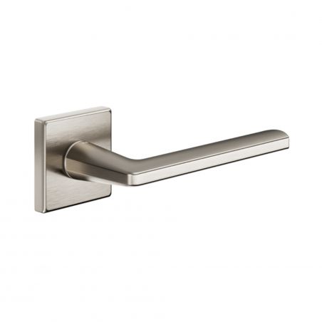Poignée de porte Dnd LP14-ZNS finition nickel mat