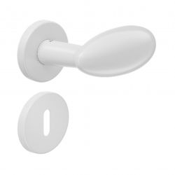 Poignée de porte Dnd 62/12 OBN finition blanc