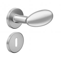 Poignée de porte Dnd 62/12 OCS finition chrome satiné