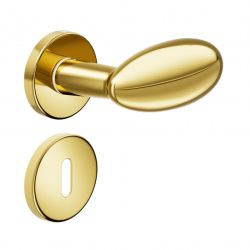Poignée de porte Dnd 62/12 OLV finition doré