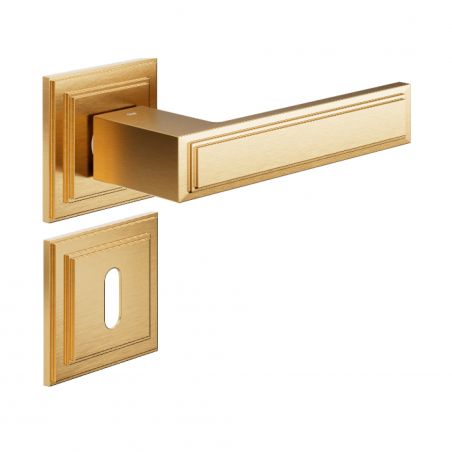 Poignée de porte Dnd GI19 PVD-SG finition doré