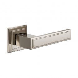 Poignée de porte Dnd GI19 PVN finition nickel poli