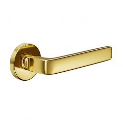 Poignée de porte Dnd 119/12 OLV finition laiton