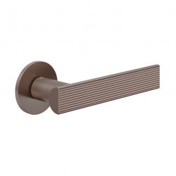 Poignée de porte Dnd AE40 PVD-SB finition bronze