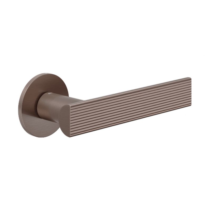Poignée de porte Dnd AE40 PVD-SB finition bronze