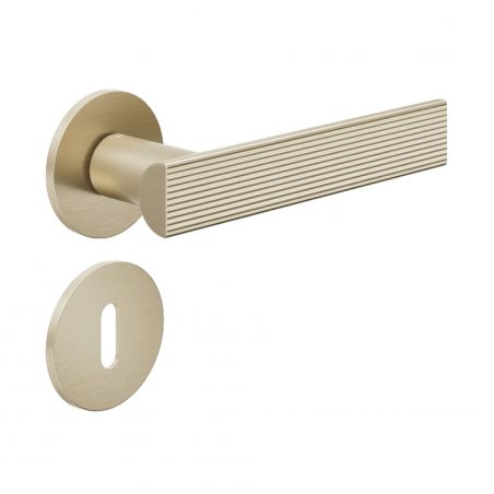 Deurklink Dnd AE40 PVD-SH goud uitvoering