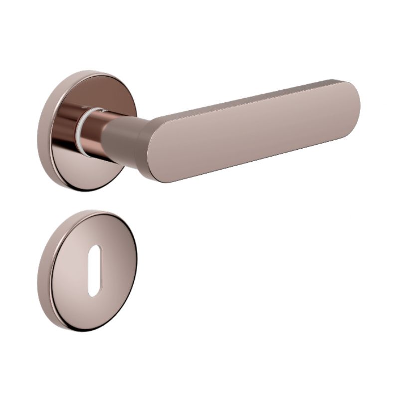 Deurklink Dnd SH12 PVD-BB brons uitvoering