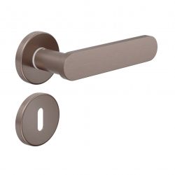 Deurklink Dnd SH12 PVD-SB brons uitvoering