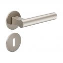 Poignée de porte Dnd 85/40 NSV finition nickel mat