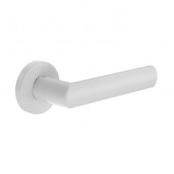 Poignée de porte Dnd LC12-ZBN finition blanc