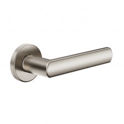 Poignée de porte Dnd LC12-ZNS finition nickel mat