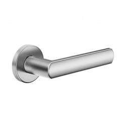 Poignée de porte Dnd LC12-ZCS finition chrome satiné