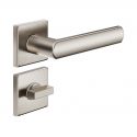 Poignée de porte Dnd LC14-ZNS finition nickel mat
