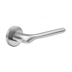 Poignée de porte Dnd CP12 ZCS finition chrome satiné