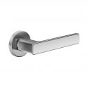 Poignée de porte Dnd FO12 ZCS finition chrome satiné