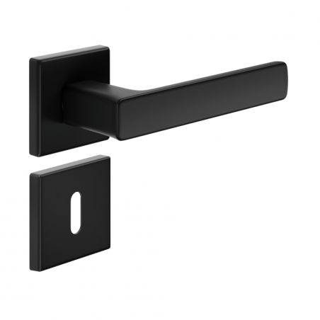 Poignée de porte Dnd FO14 ZNE finition noir