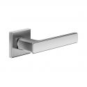 Poignée de porte Dnd FO14 ZCS finition chrome satiné