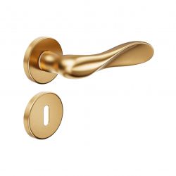 Poignée de porte Dnd 530/12 PVD-SG finition doré