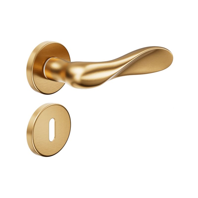 Poignée de porte Dnd 530/12 PVD-SG finition doré