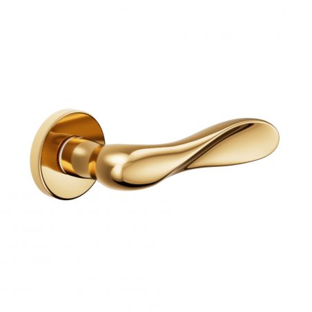 Poignée de porte Dnd 530/12 PVD-BG finition doré