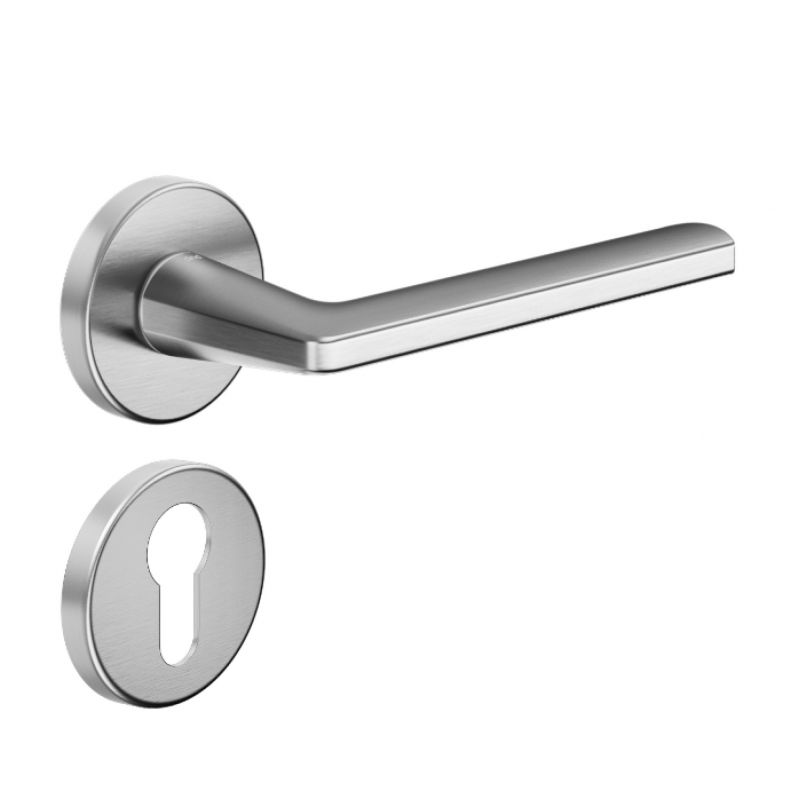 Deurklink Dnd LP12-ZCS mat chroom uitvoering