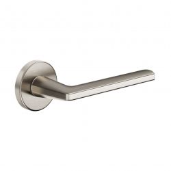 Poignée de porte Dnd LP12-ZNS finition nickel mat