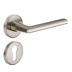 Deurklink Dnd LP12-ZNS matte nikkel uitvoering