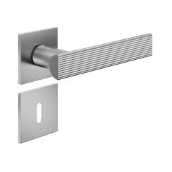 Poignée de porte Dnd AE41 OCS finition chrome satiné