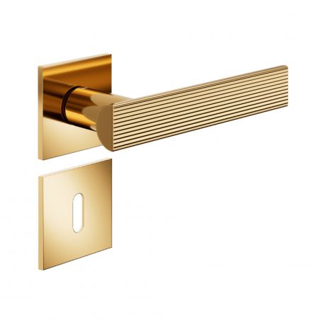 Deurklink Dnd AE41 PVD-BG goud uitvoering